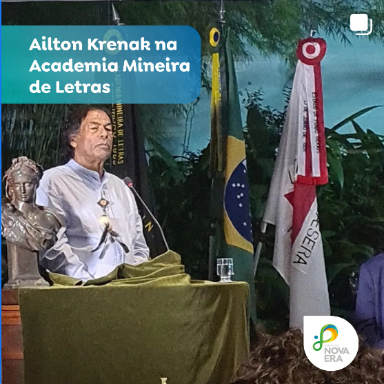 Ailton Krenak na Academia Mineira de Letras
