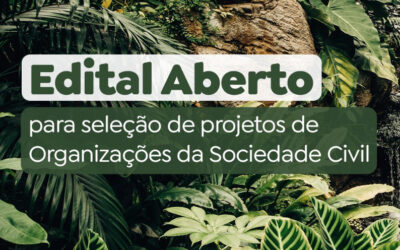 Edital Aberto – Seleção de Projetos de Organizações da Sociedade Civil