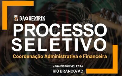 Processo Seletivo do Baquemirim | Instituto Nova Era até 10 de Abril!
