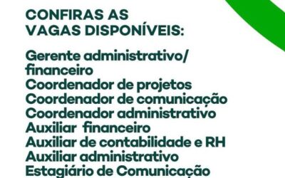 Trabalhe Conosco – Vagas Disponíveis