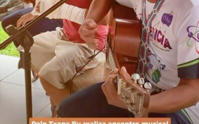 Encontro musical na Casa de Saúde Indígena