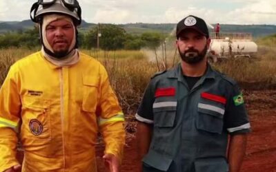 Treinamento com a Brigada de Incêndio Fênix